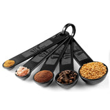 Precision Measuring Spoon Set - 5-Piece Stainless Steel Kit for Accurate Cooking & Baking - Easy Nesting, Dishwasher Safe - Essential Kitchen Tools