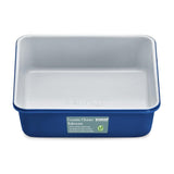 Square Cake Pan - Aluminized Steel, Ceramic Non-Stick Coating, Non-Toxic, Ideal Size, Heavy-Duty, Elevate Your Baking with Durability and Style!