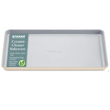 Premium Sheet Pan Set - Blue, Teal, Marble, Golden, Cream - Aluminized Steel with Ceramic Non-Stick Coating, PFOA & PFAS Free - Non-Toxic, Heavy-Duty Bakeware for Cake, Bread