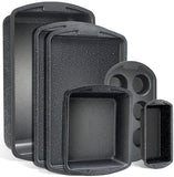 Bakken Swiss - Bakeware Set – 6 Piece – Stackable, Deluxe, Non-Stick Baking Pans for Professional and Home Cooking – Carbon Steel, Gray Stone Coating