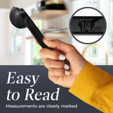 Precision Measuring Spoon Set - 5-Piece Stainless Steel Kit for Accurate Cooking & Baking - Easy Nesting, Dishwasher Safe - Essential Kitchen Tools