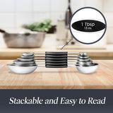 Bakken- Swiss BKCWTSP6 Spoon Set, Pack of 6, Silver