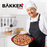 Pizza Tray Carbon Steel Pizza Pan with Holes and Non-Stick Coating – PFOA PFOS and PTFE Free by Bakken